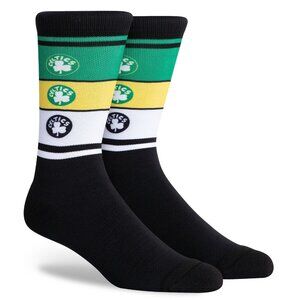 NWT NBA Store Men's Large Boston Celtics Hardwood Classics Crew Socks
